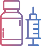 Exon skipping therapy injection illustration